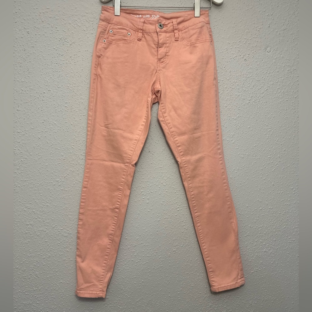 Signature Studio Red Skinny Jeans Tapered Fit